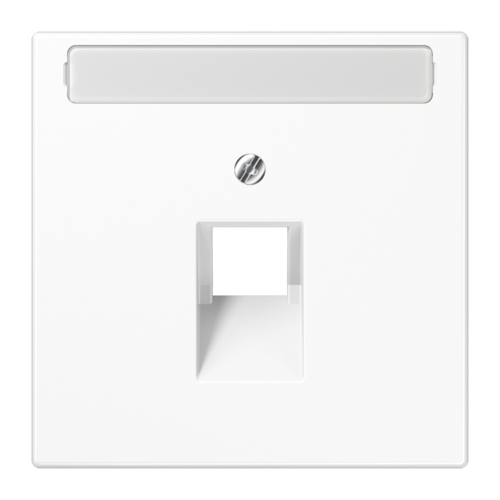 Накладка на розетку информационную JUNG LS 990, белый