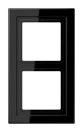 Рамка 2 поста JUNG LS DESIGN, черный