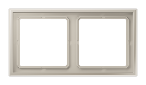 Рамка 2 поста JUNG LS ZERO, стальной