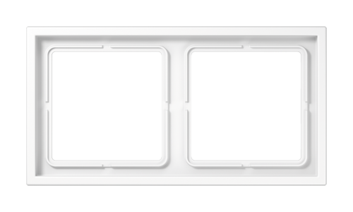 Рамка 2 поста JUNG LS ZERO, светло-серый