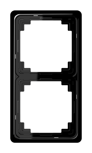 Рамка 2 поста JUNG CD 500, черный