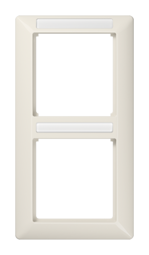 Рамка 2 поста JUNG AS 500, вертикальная, слоновая кость