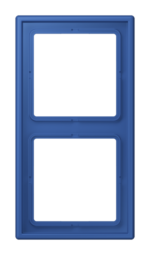Рамка 2 поста JUNG LS 990, bleu outremer 59
