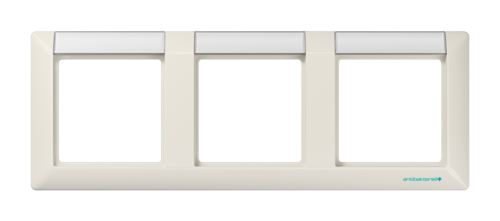 Рамка 3 поста JUNG AS 500, слоновая кость