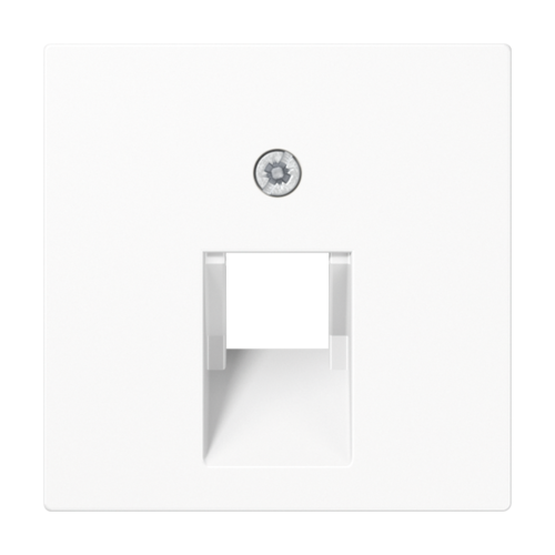 Накладка на розетку информационную JUNG AS 500, белый