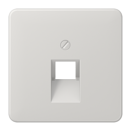 Накладка на розетку информационную JUNG CD 500, светло-серый