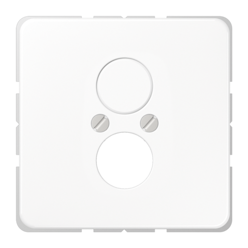 JUNG CD 500/CD plus Белая Панель лицевая для терминалов High-End