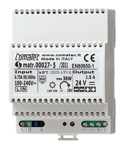 JUNG Блок питания 24В для Smart Panel, на DIN рейку