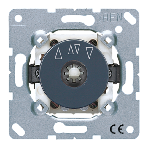 JUNG Реверсивный выключатель 2-пол. для жалюзи 10АХ, 250В АС