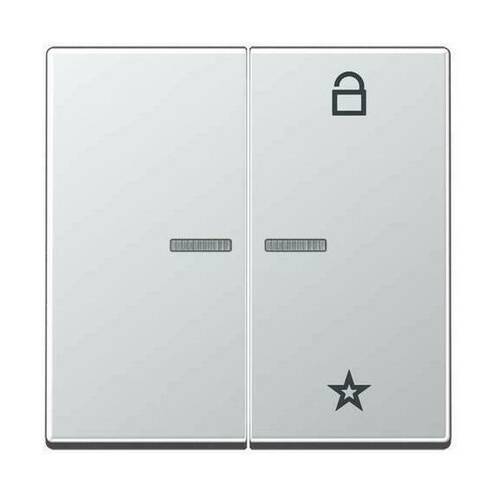 Накладка на жалюзийный выключатель Jung А-СЕРИЯ, алюминий, A1701AL