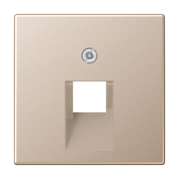 Накладка на розетку информационную JUNG А-СЕРИЯ, шампань