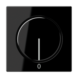 Накладка на регулятор частоты вращения JUNG А-СЕРИЯ, черный