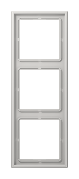 Рамка 3 поста JUNG LS 990, светло-серый