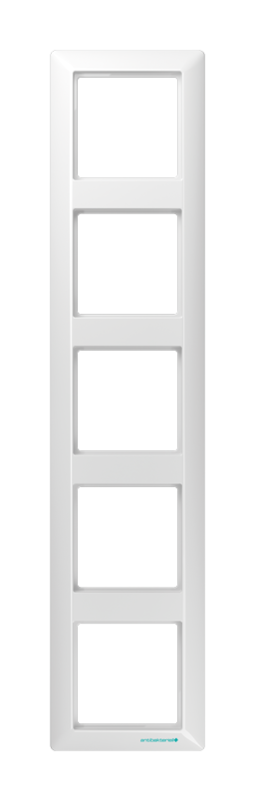 Рамка 5 постов JUNG AS 500, белый