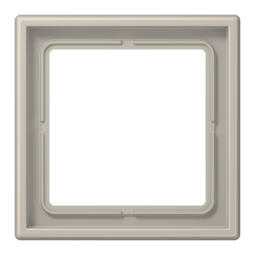 Рамка 1 пост JUNG LS METAL, благородная сталь