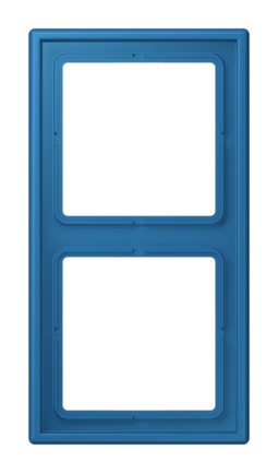 Рамка 2 поста JUNG LS 990, bleu céruléen 31