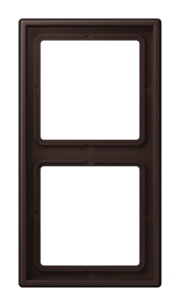 Рамка 2 поста JUNG LS 990, terre d‘ombre brûlée 59