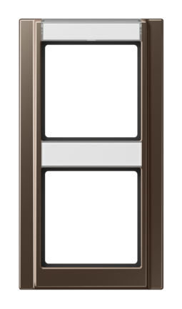 Рамка 2 поста JUNG A 500, мокко