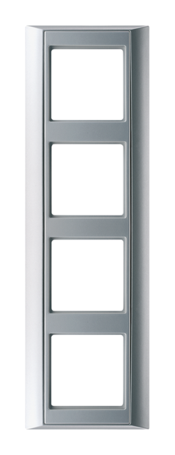 Рамка 4 поста JUNG A PLUS, алюминий