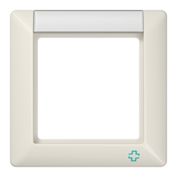 Рамка 1 пост JUNG AS 500, слоновая кость