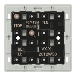JUNG KNX Кнопочный модуль стандартный 4гр