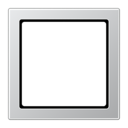 JUNG LS990 Алюминий Рамка переходная