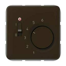 Терморегулятор Jung, механический, коричневый, TRCD241BR