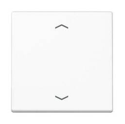 Накладка на жалюзийный выключатель Jung, белый, A1700BFPWW