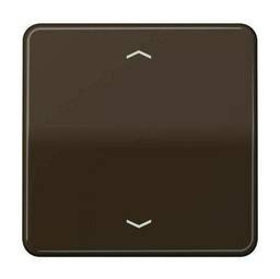 Накладка на жалюзийный выключатель Jung, коричневый, CD1700PBR