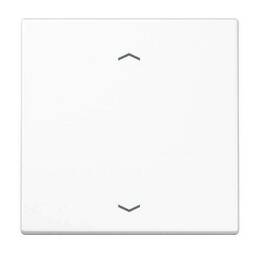 Накладка на жалюзийный выключатель Jung LS 990, белый, LS1700PWW